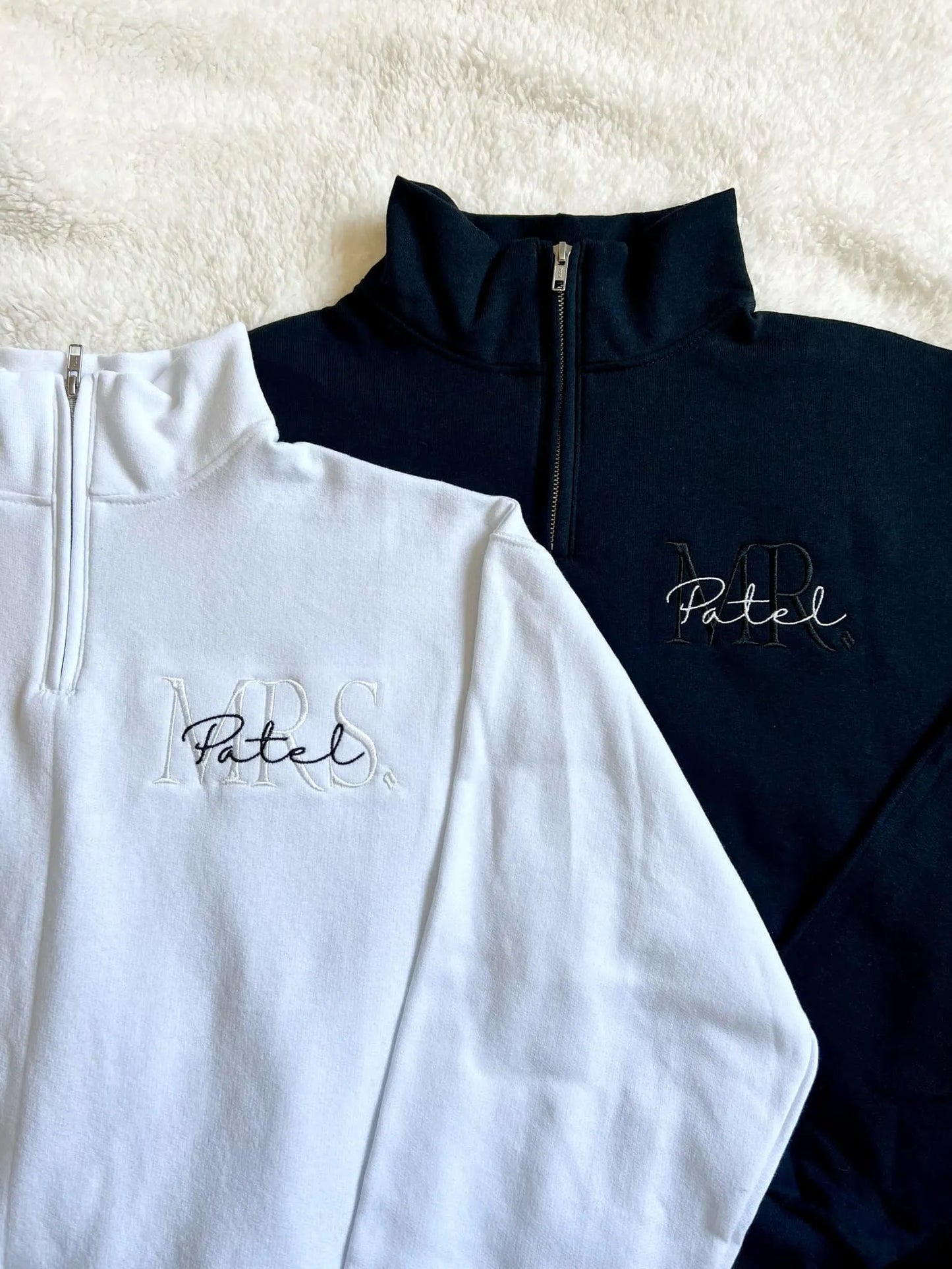 Custom Quarter Zip | Personalized Text & Logo | Thanksgiving & Christmas gift